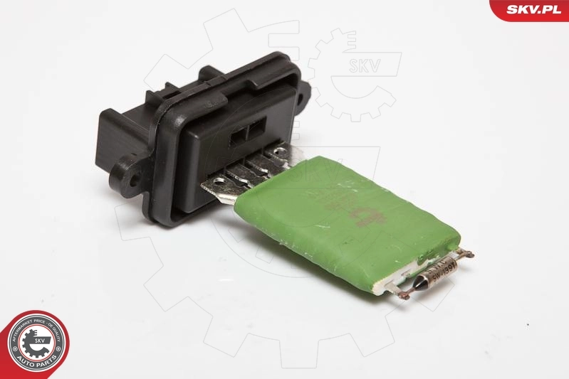 Resistor, interior blower